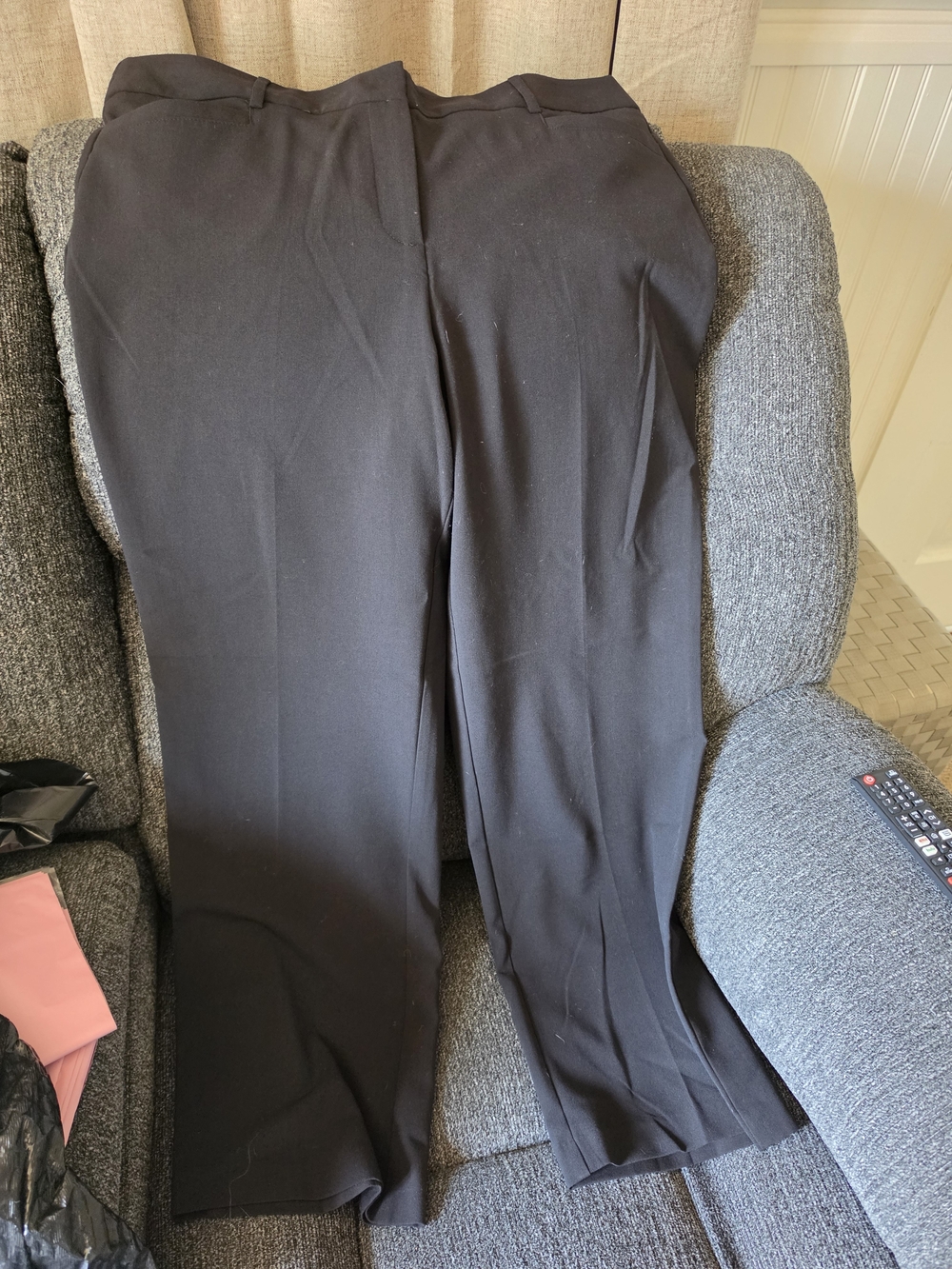 Black Women’s Dress Pants - Classic Straight Fit